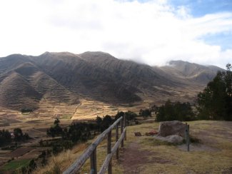 Valley scene