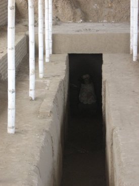 Entrance to tombs