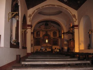 Trujillo church interior
