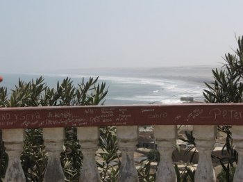 View of the beach