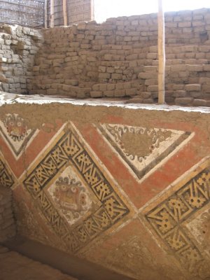 Huaca de la Luna walls