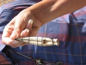 Reed boat charm