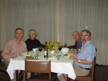 Dinner at the residence