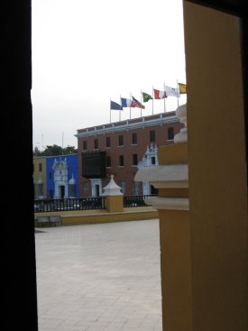 View of the square